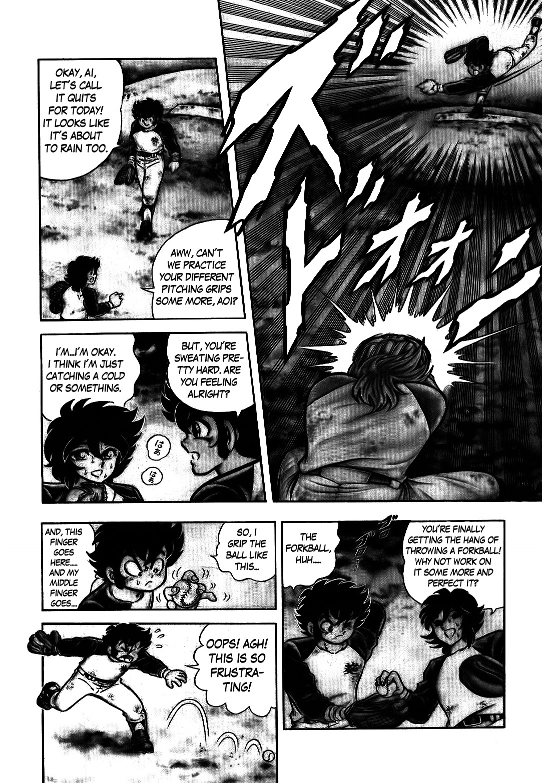 Aoi Tori no Shinwa Chapter 2 page 8 - Chapter 2 : Flight 2 - Thunderball [End]