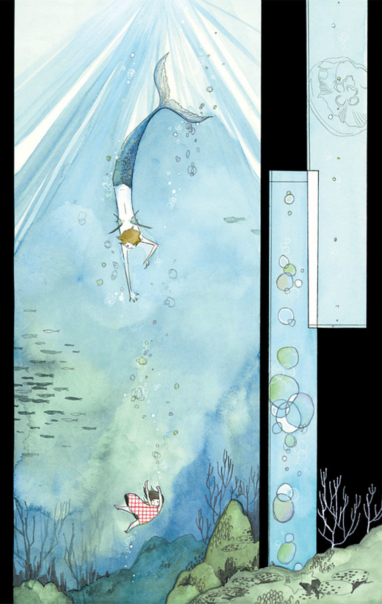 Aoi Uroko to Suna no Machi Chapter 1 page 7 - Chapter 1 : A Lovely Town