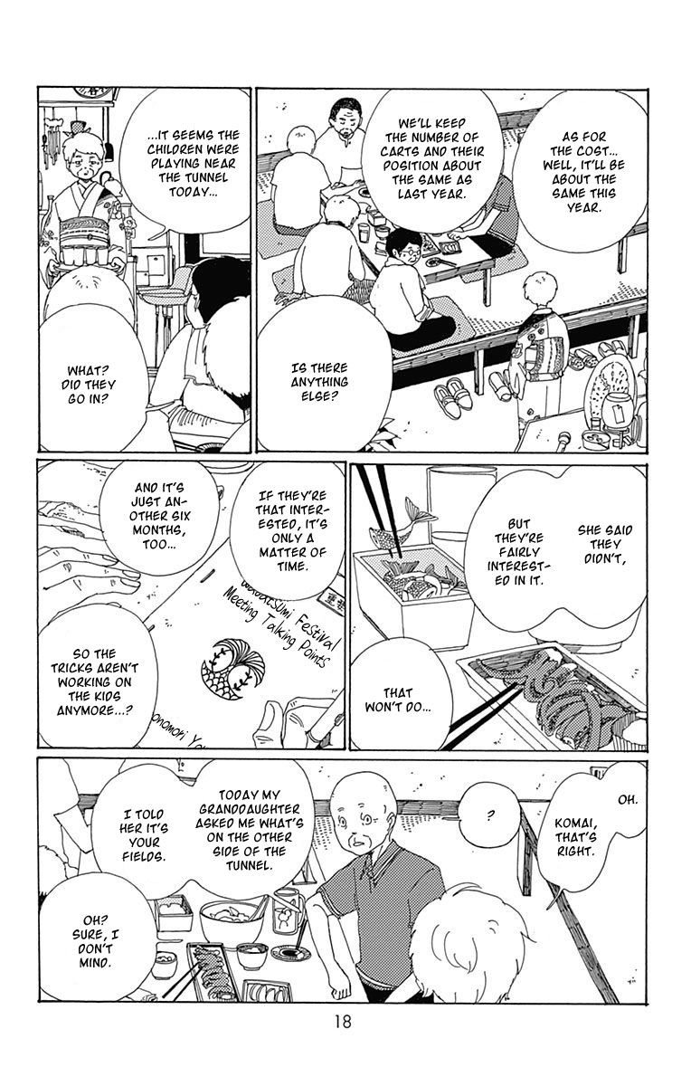 Aoi Uroko to Suna no Machi Chapter 6 page 20 - Chapter 6 : Tunnel Monster