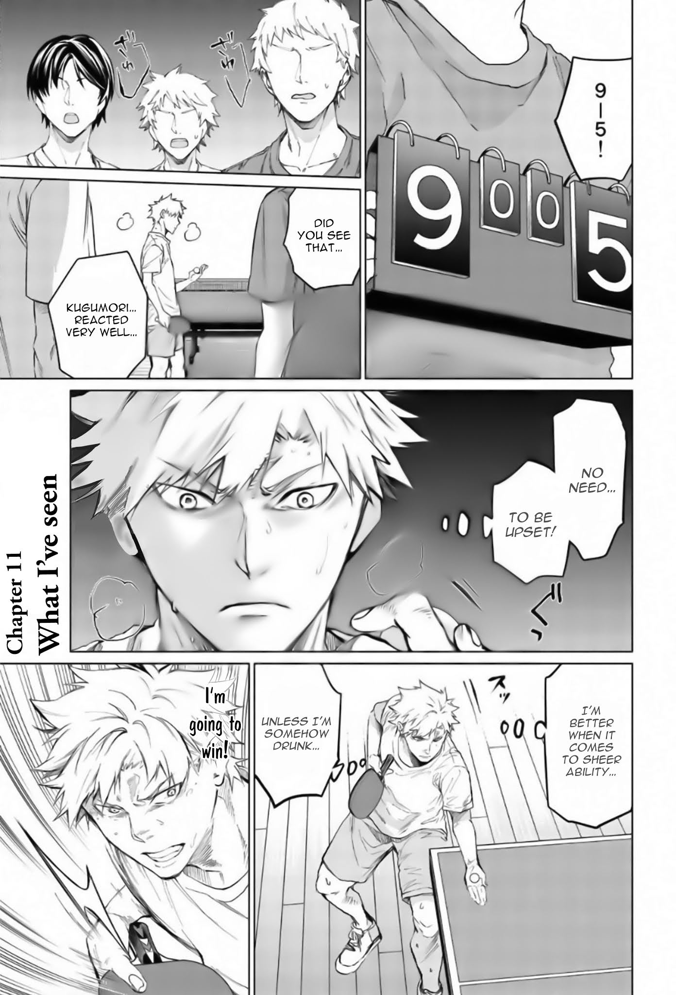 Aoiro Ping Pong Chapter 11 page 1 - Chapter 11: What I've seen