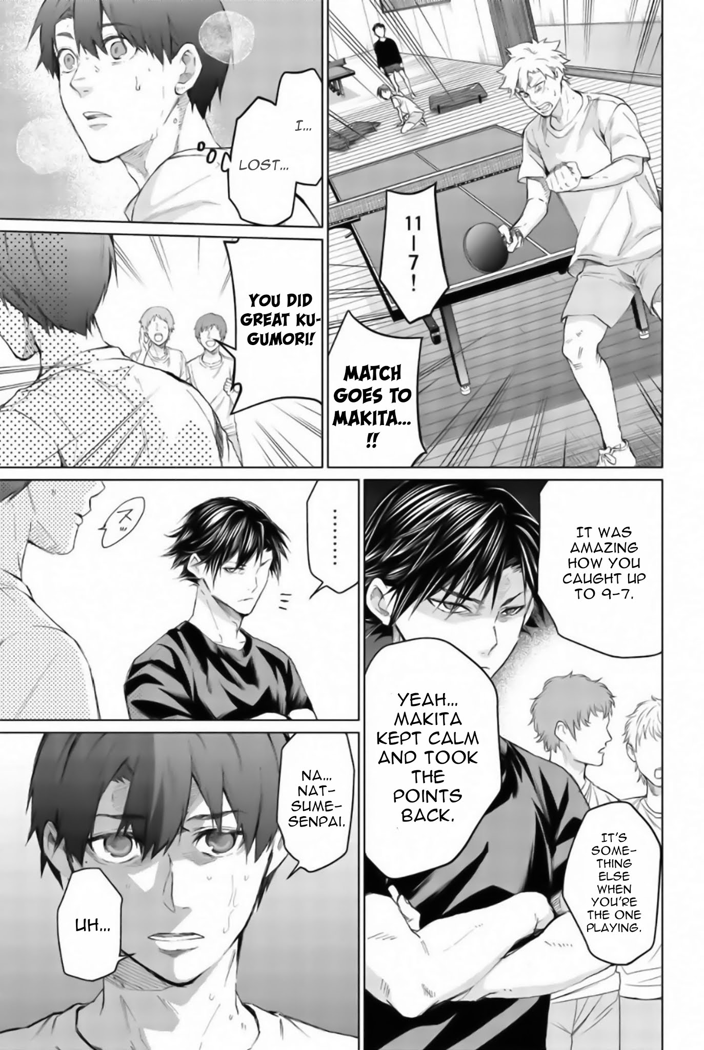 Aoiro Ping Pong Chapter 12 page 11 - Chapter 12: Muscle and rotation