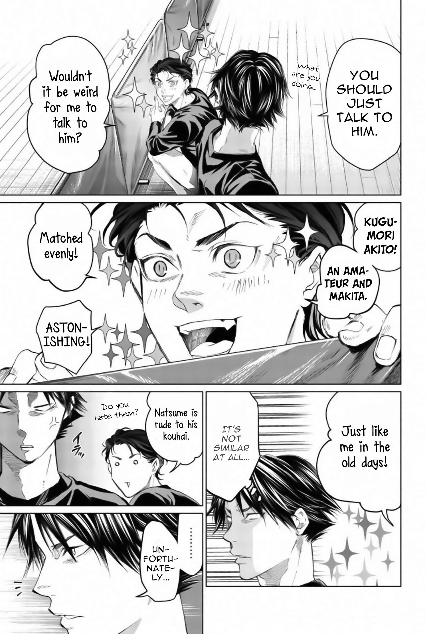 Aoiro Ping Pong Chapter 12 page 13 - Chapter 12: Muscle and rotation