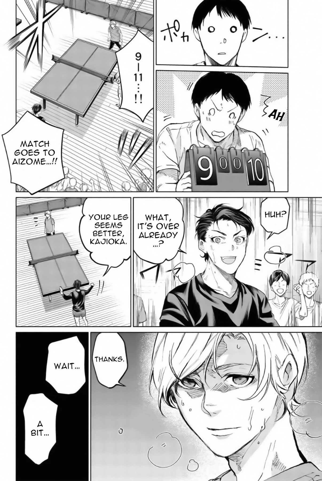 Aoiro Ping Pong Chapter 12 page 4 - Chapter 12: Muscle and rotation