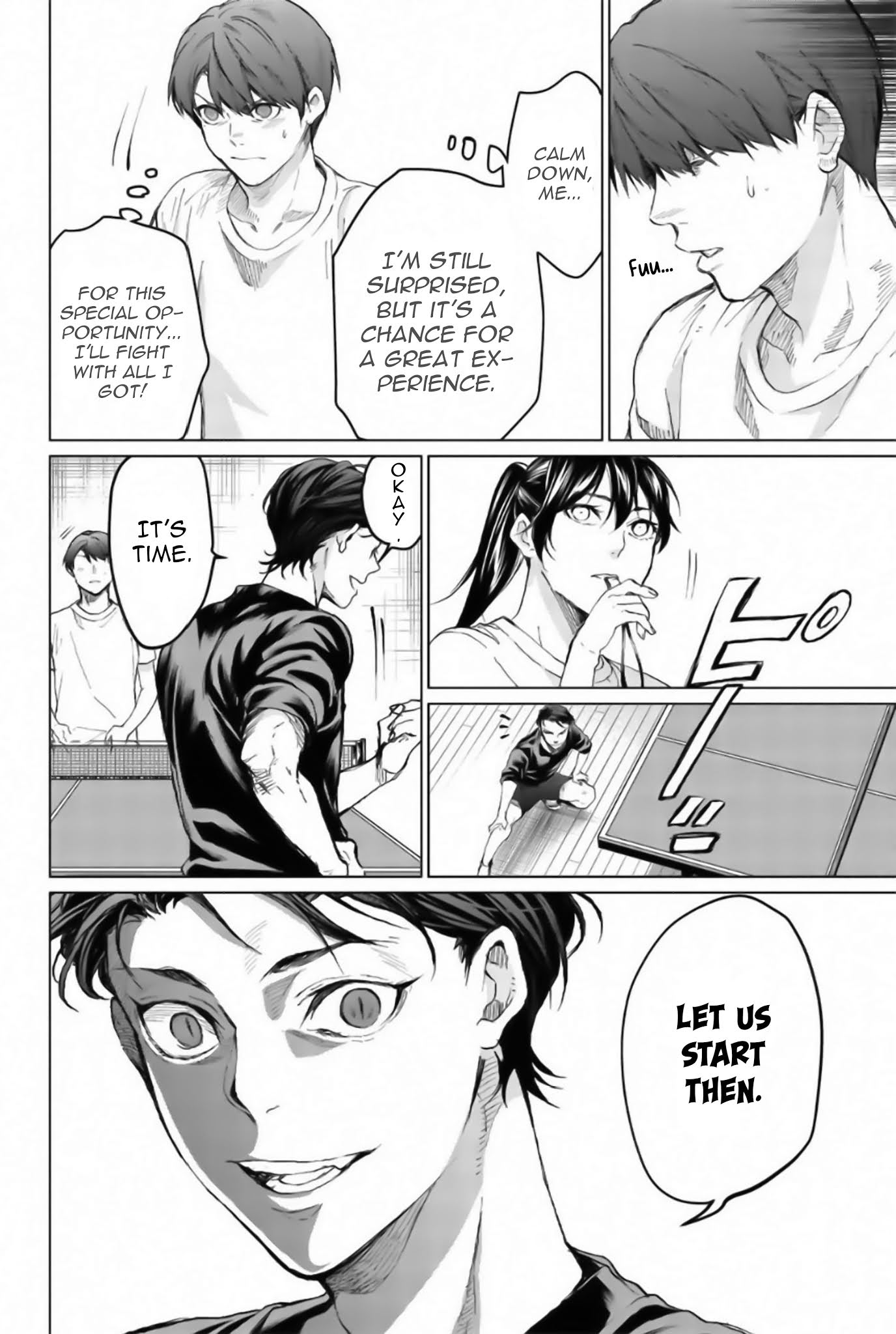 Aoiro Ping Pong Chapter 14 page 10 - Chapter 14: Regretful man