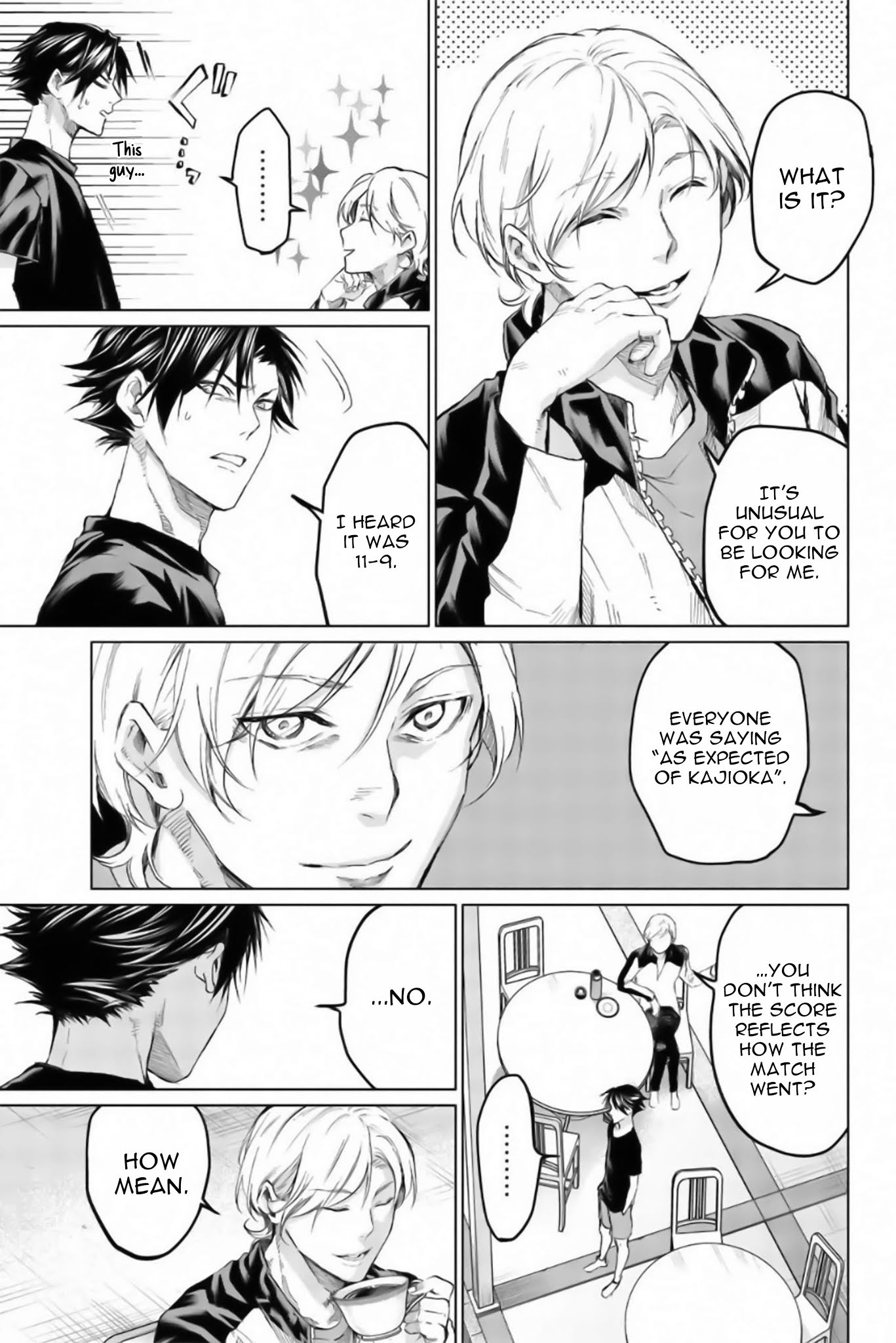 Aoiro Ping Pong Chapter 14 page 3 - Chapter 14: Regretful man