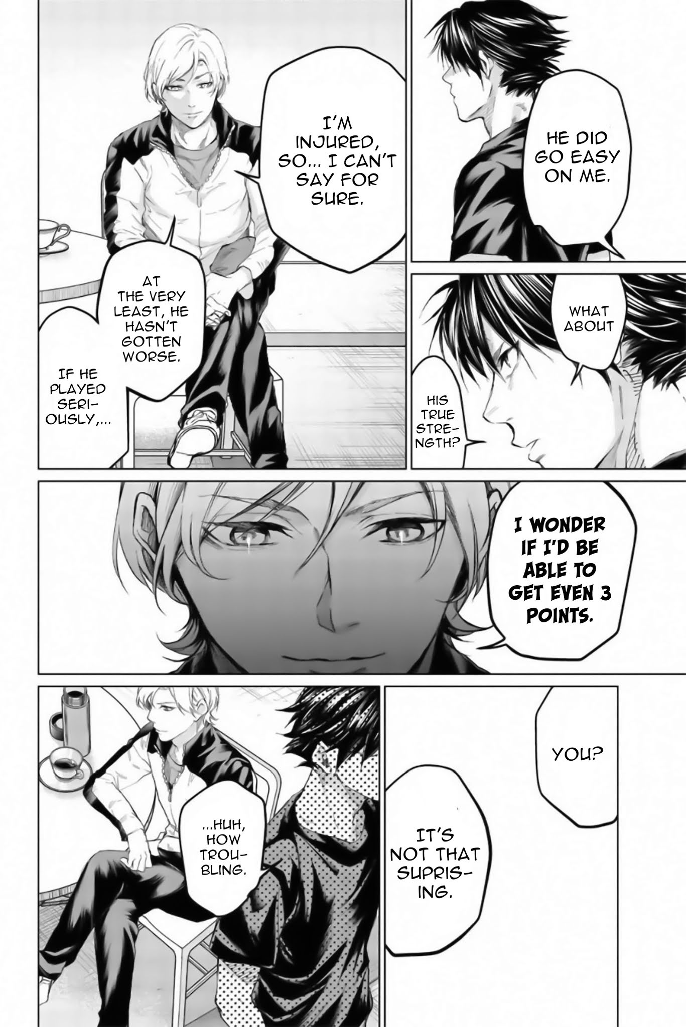 Aoiro Ping Pong Chapter 14 page 4 - Chapter 14: Regretful man