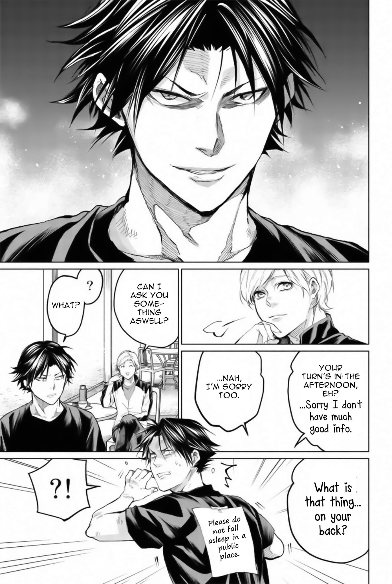 Aoiro Ping Pong Chapter 14 page 5 - Chapter 14: Regretful man