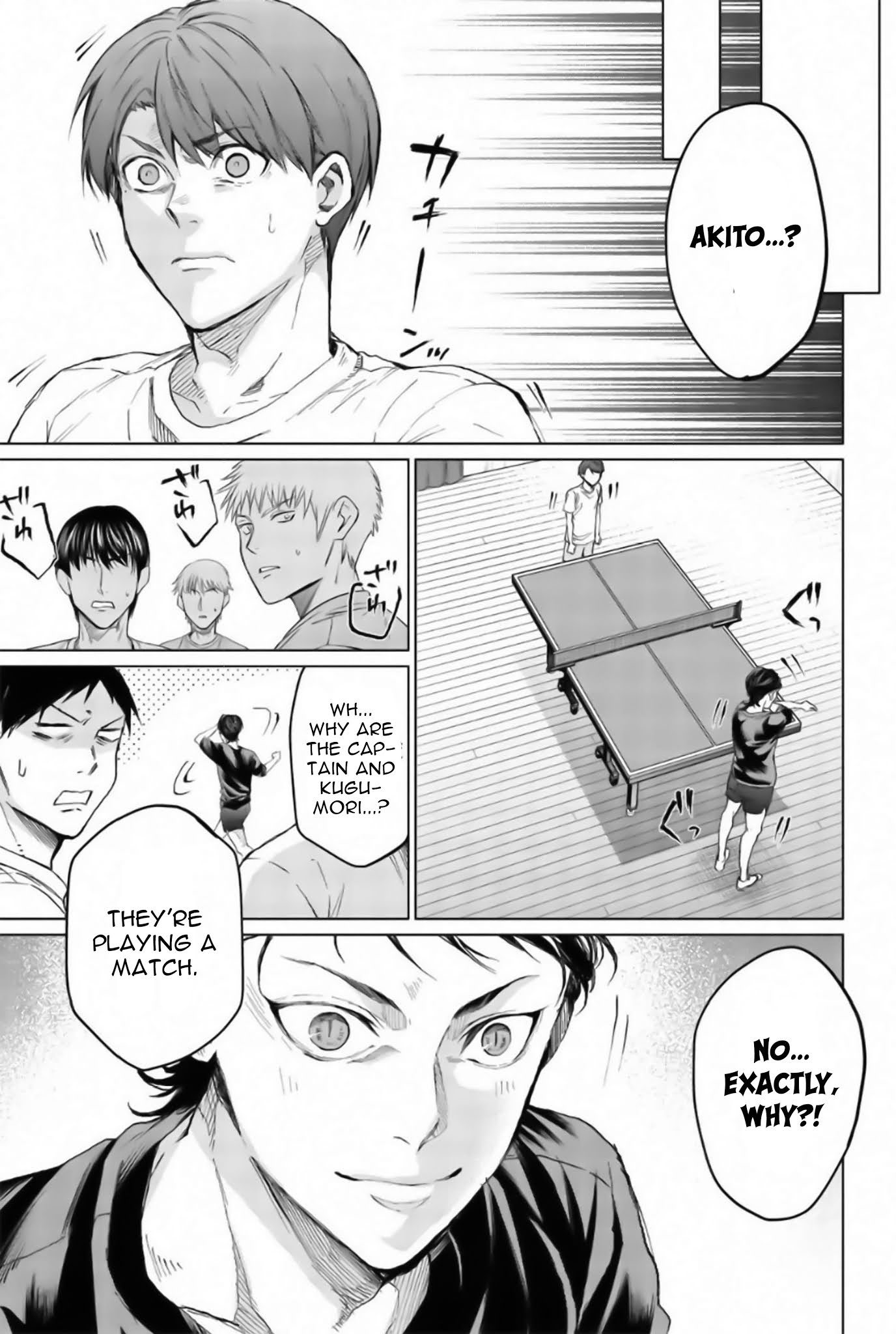 Aoiro Ping Pong Chapter 14 page 7 - Chapter 14: Regretful man