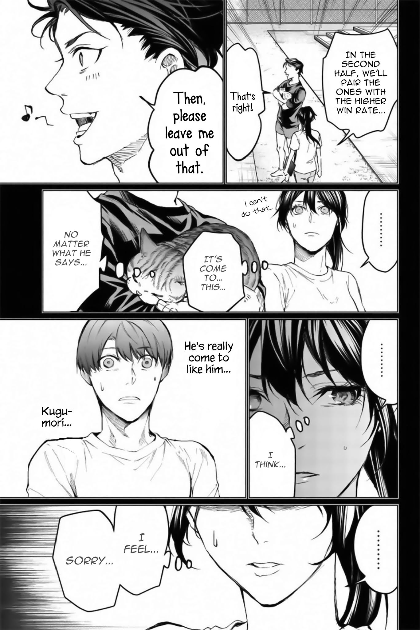 Aoiro Ping Pong Chapter 14 page 9 - Chapter 14: Regretful man