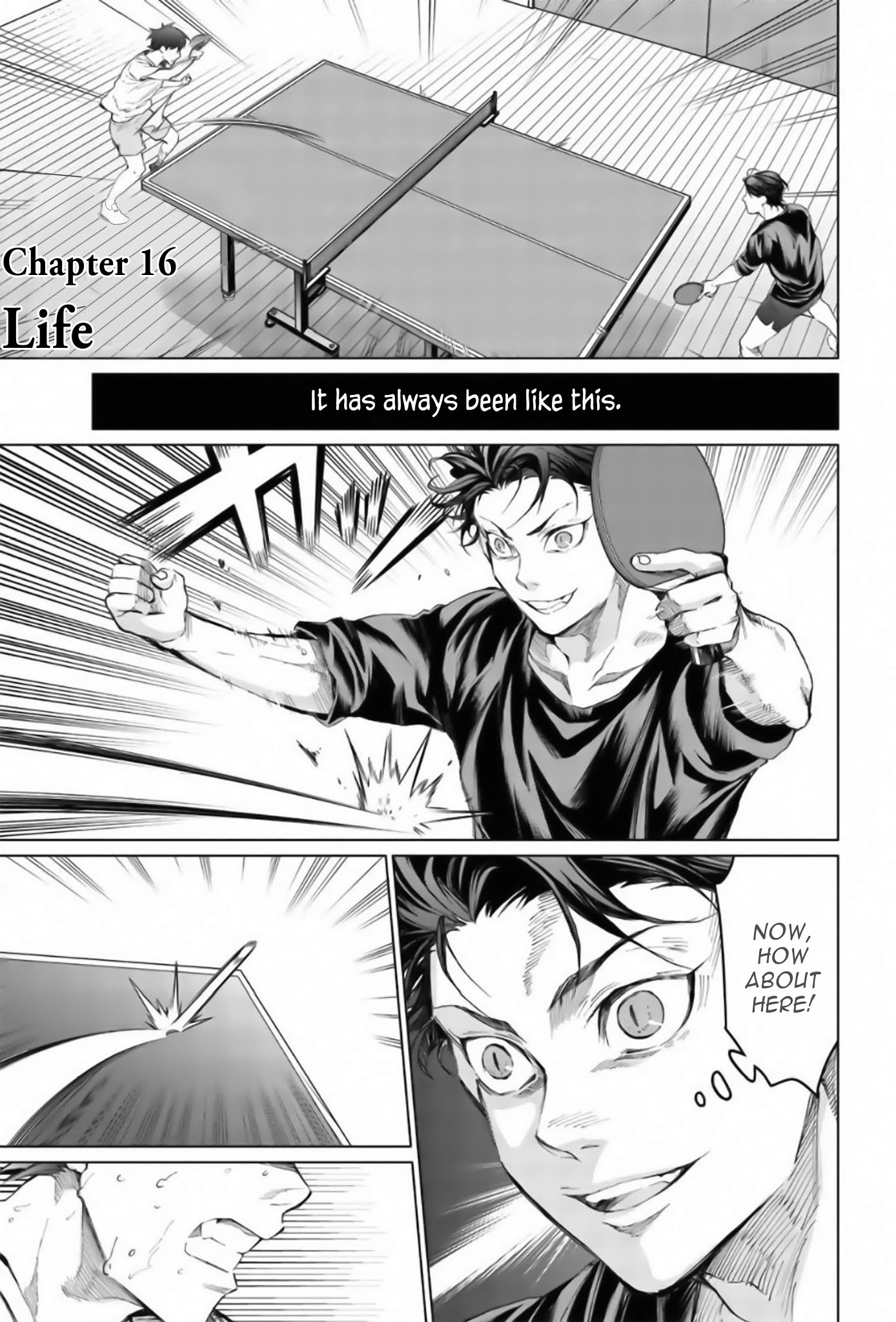 Aoiro Ping Pong Chapter 16 page 1 - Chapter 16: Life