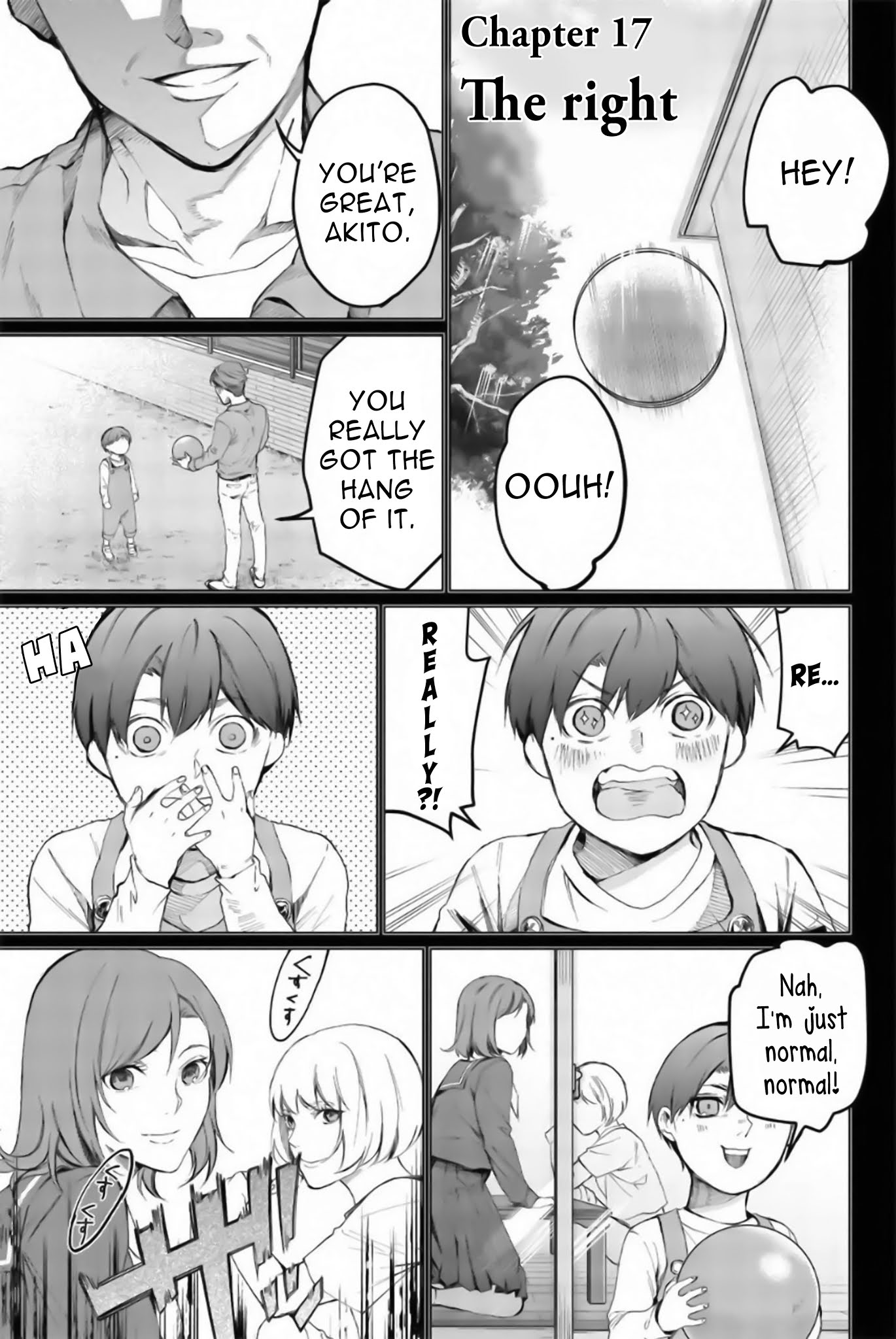 Aoiro Ping Pong Chapter 17 page 1 - Chapter 17: The right