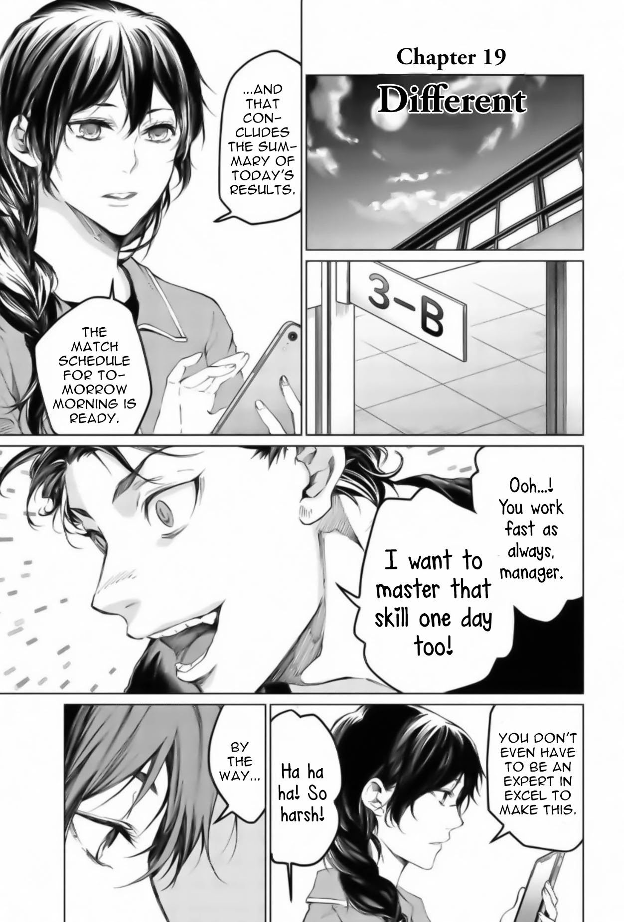 Aoiro Ping Pong Chapter 19 page 1 - Chapter 19: Different
