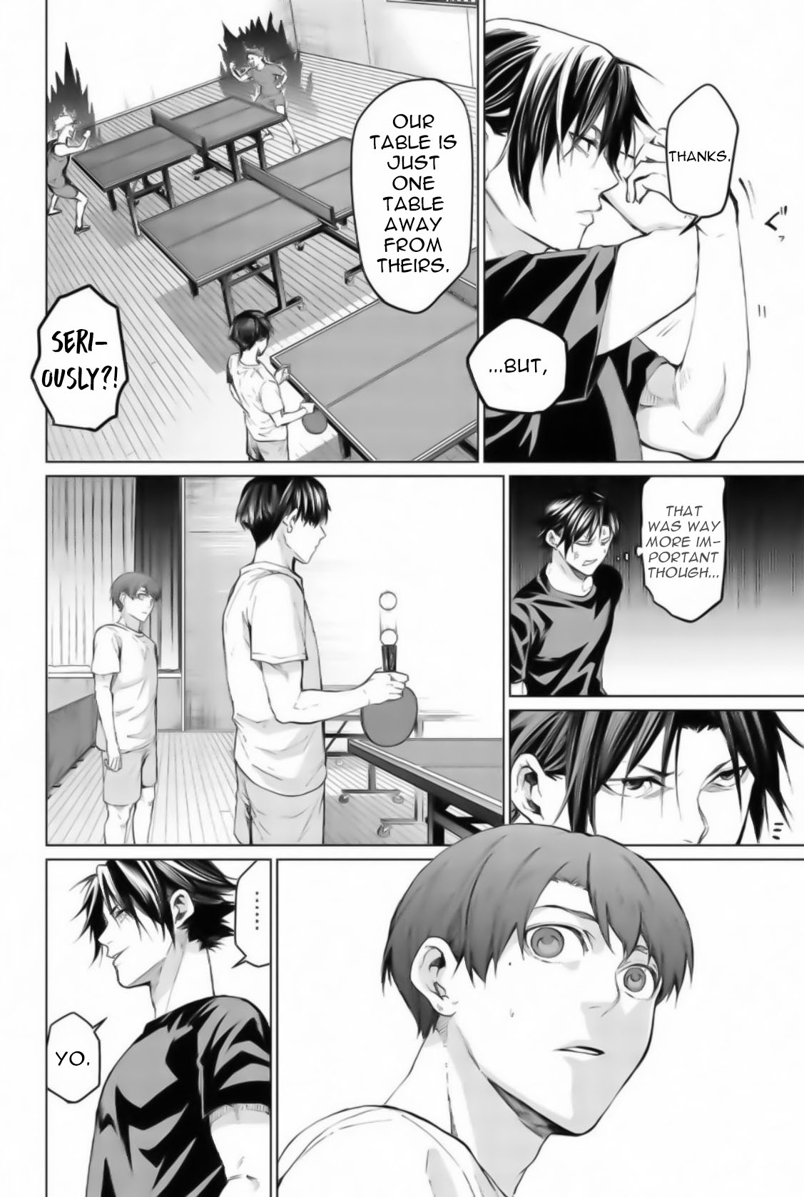 Aoiro Ping Pong Chapter 21 page 4 - Chapter 21: Always been watching