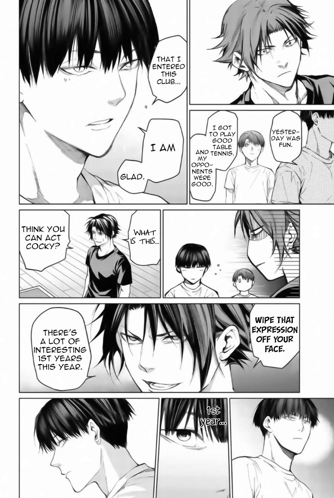 Aoiro Ping Pong Chapter 21 page 6 - Chapter 21: Always been watching