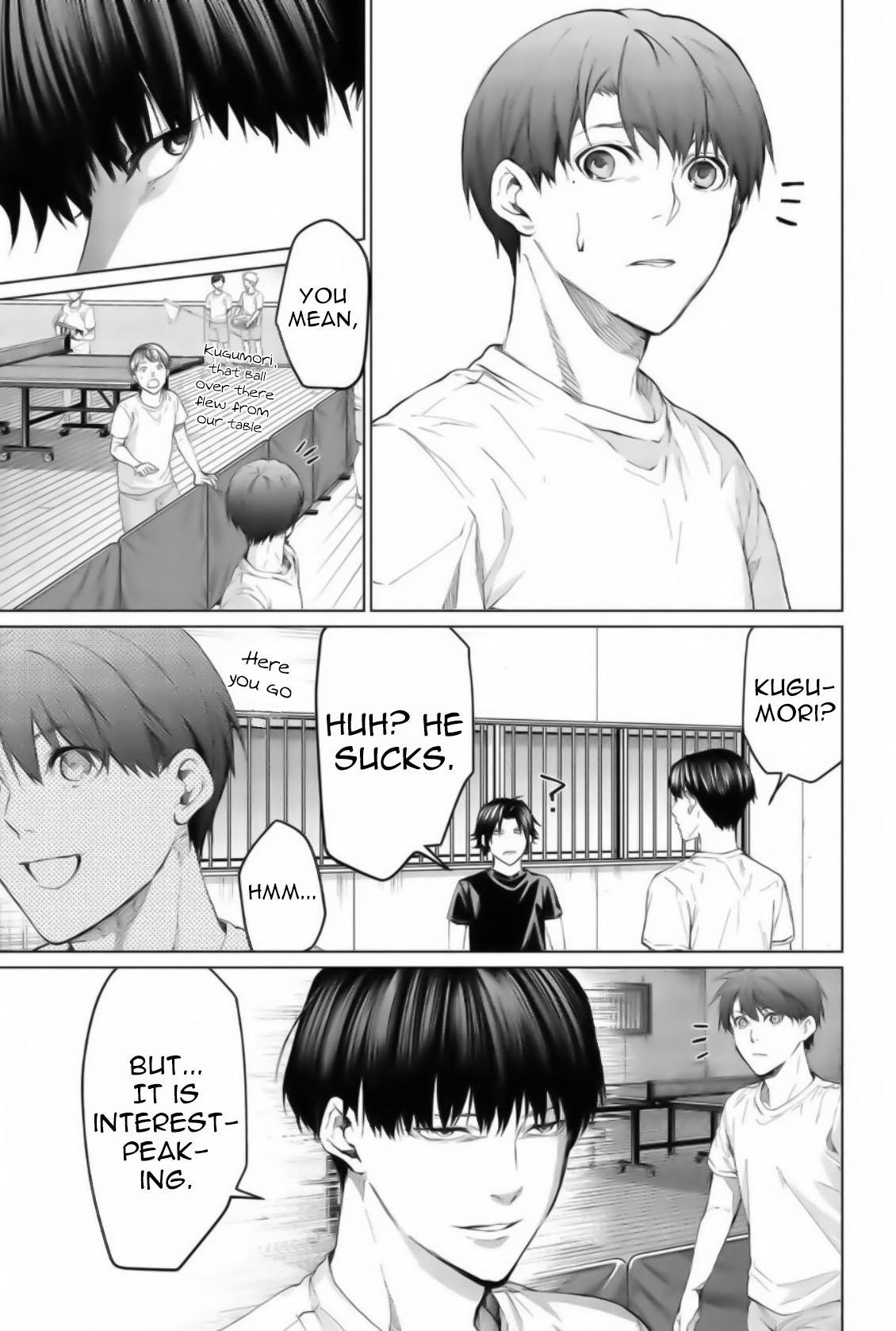 Aoiro Ping Pong Chapter 21 page 7 - Chapter 21: Always been watching