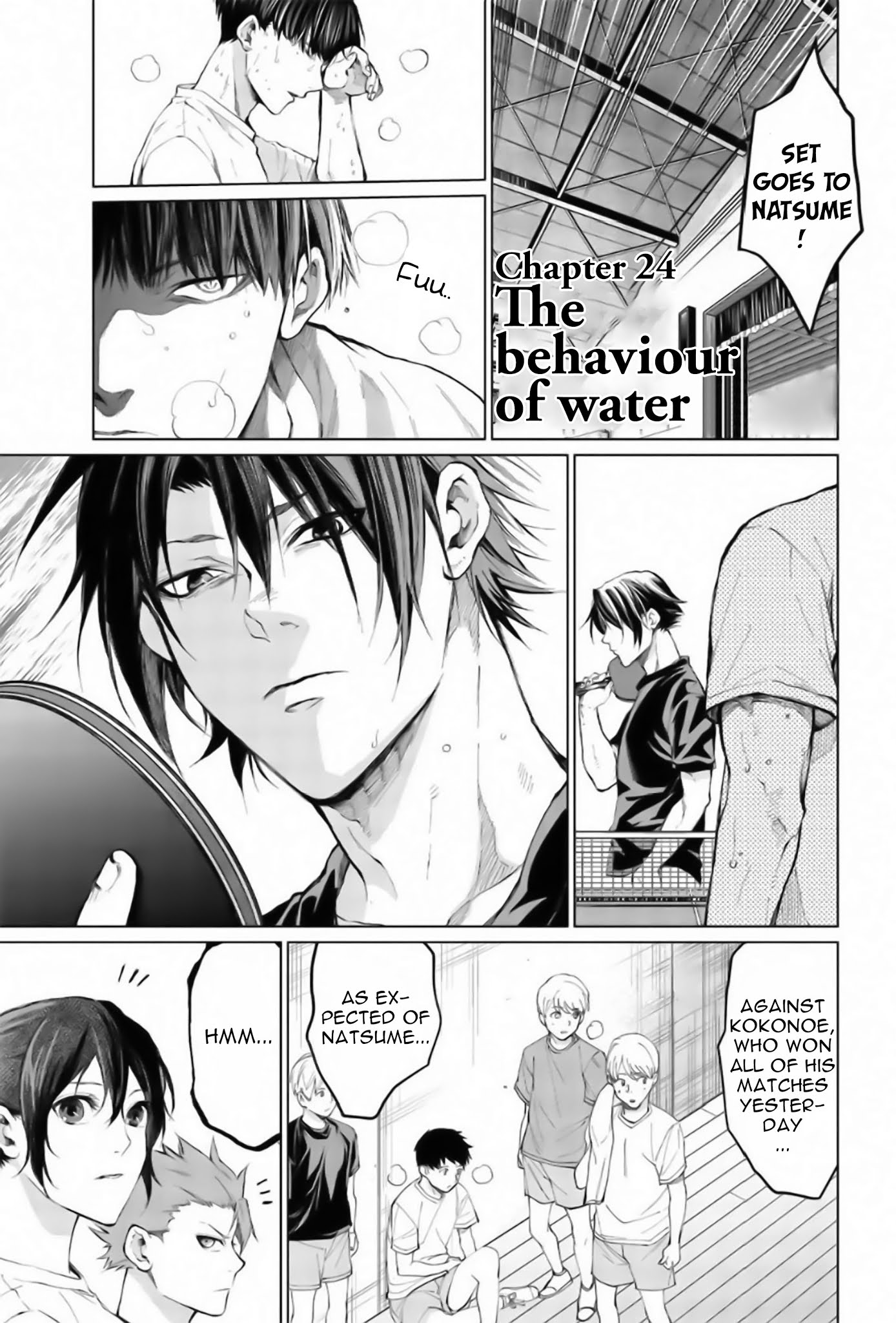 Aoiro Ping Pong Chapter 24 page 1 - Chapter 24: The behaviour of water