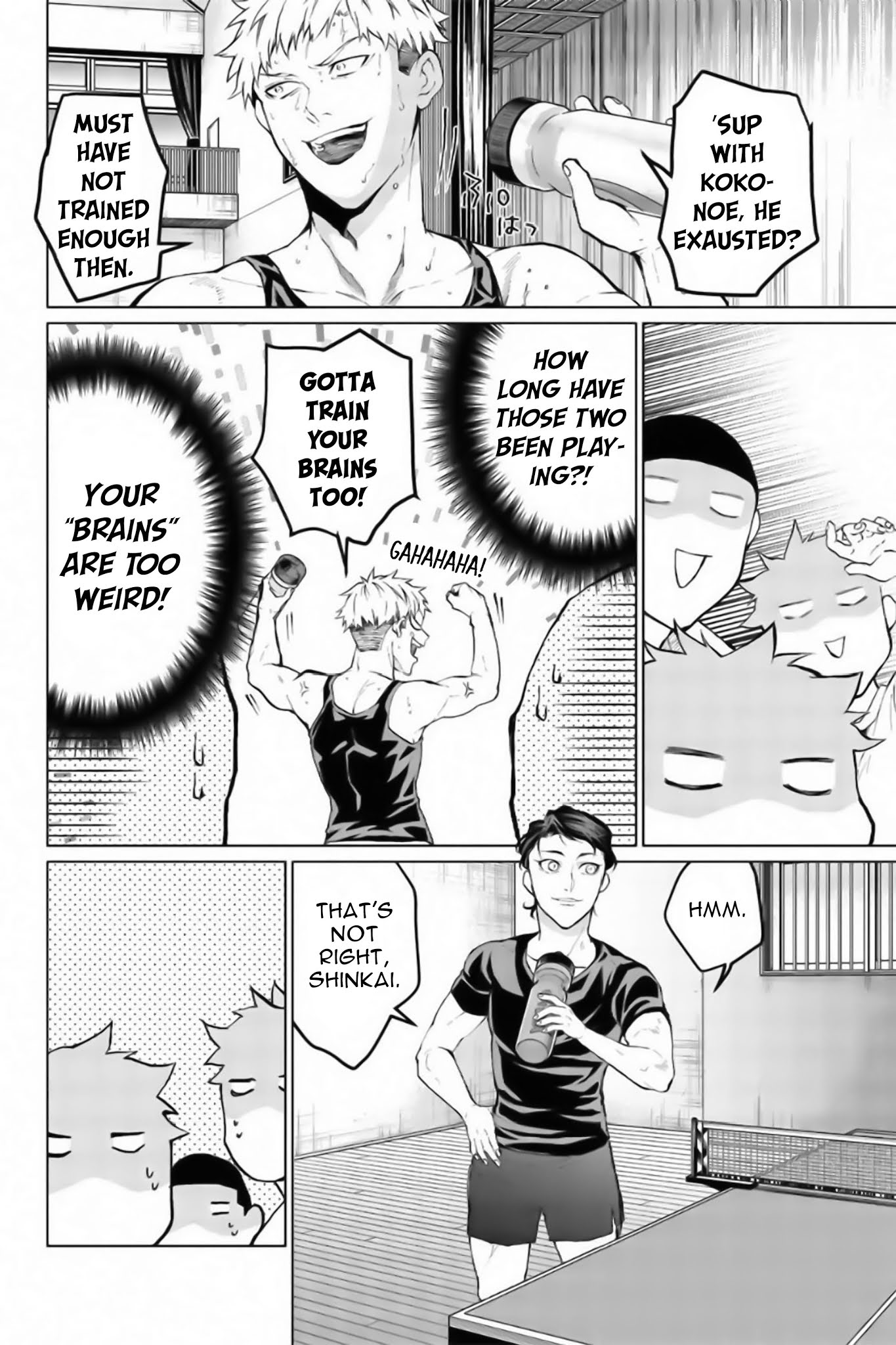 Aoiro Ping Pong Chapter 24 page 8 - Chapter 24: The behaviour of water