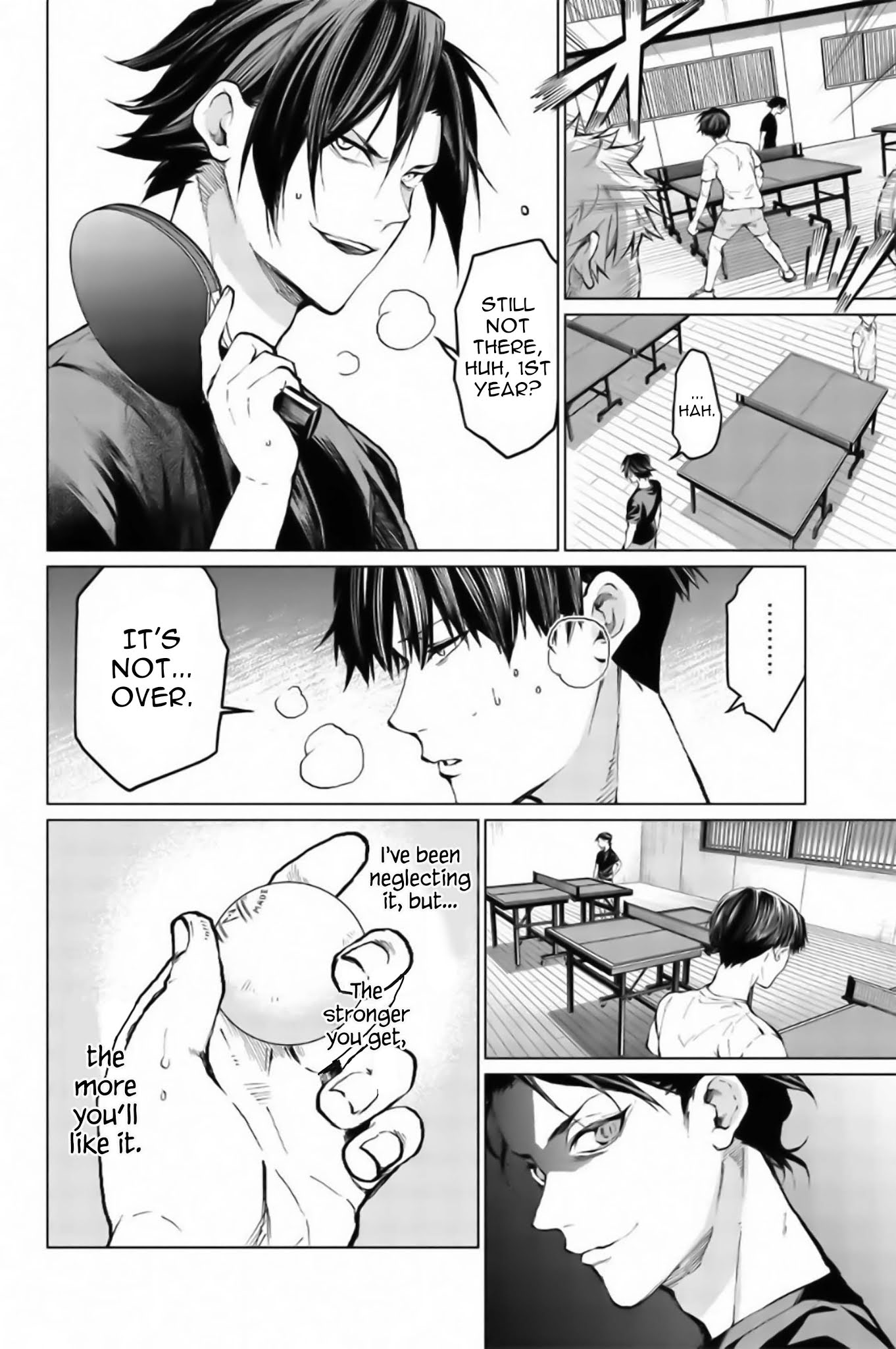 Aoiro Ping Pong Chapter 25 page 8 - Chapter 25: Offense and Defense