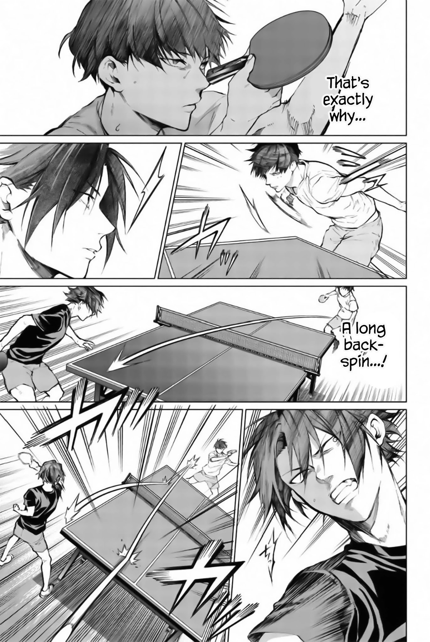 Aoiro Ping Pong Chapter 25 page 9 - Chapter 25: Offense and Defense