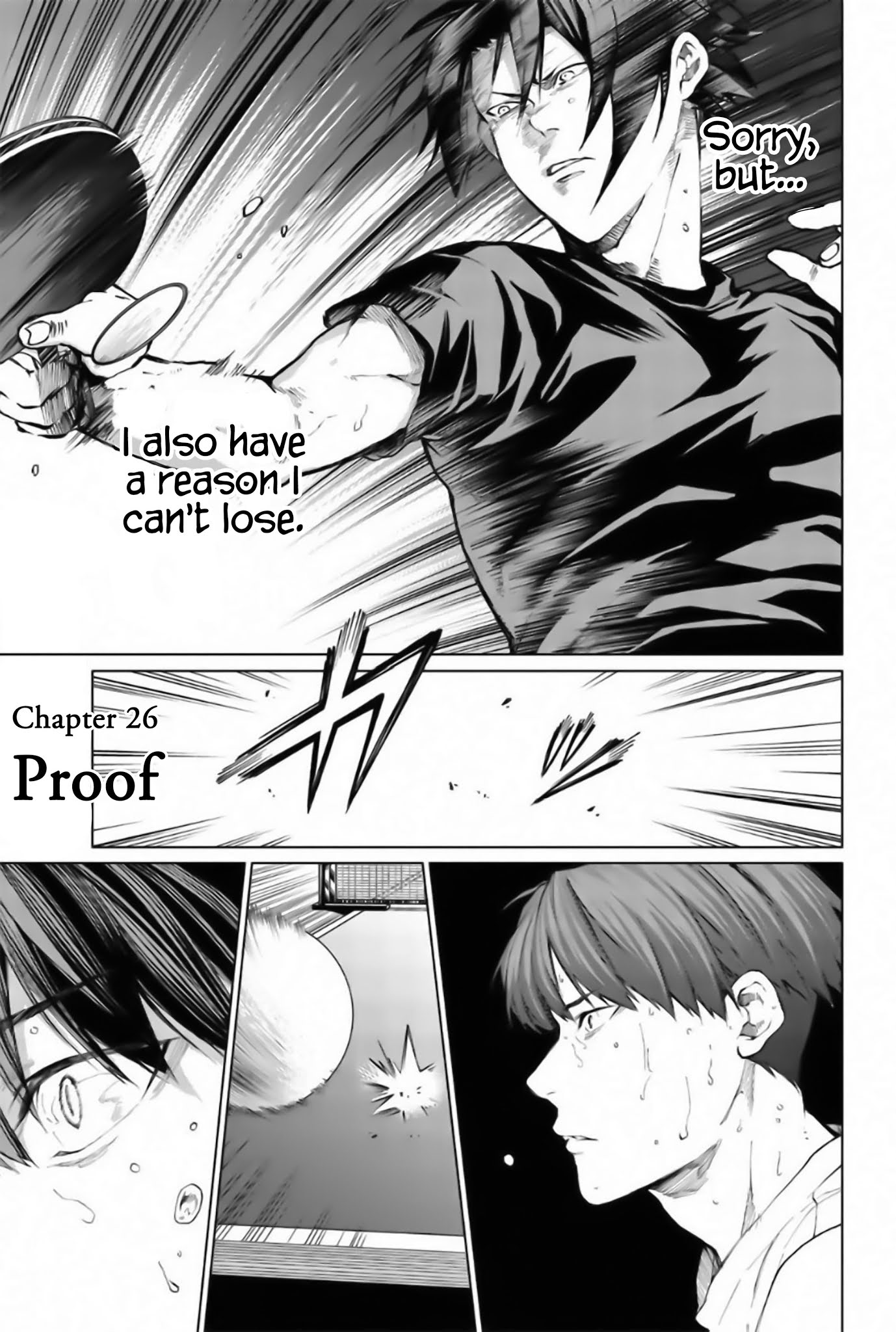Aoiro Ping Pong Chapter 26 page 1 - Chapter 26: Proof