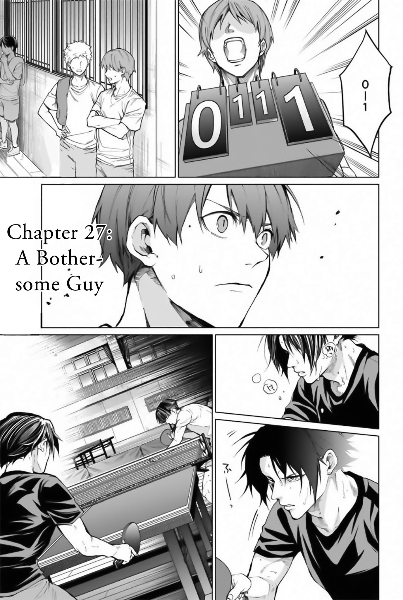 Aoiro Ping Pong Chapter 27 page 1 - Chapter 27: A Bothersome Guy