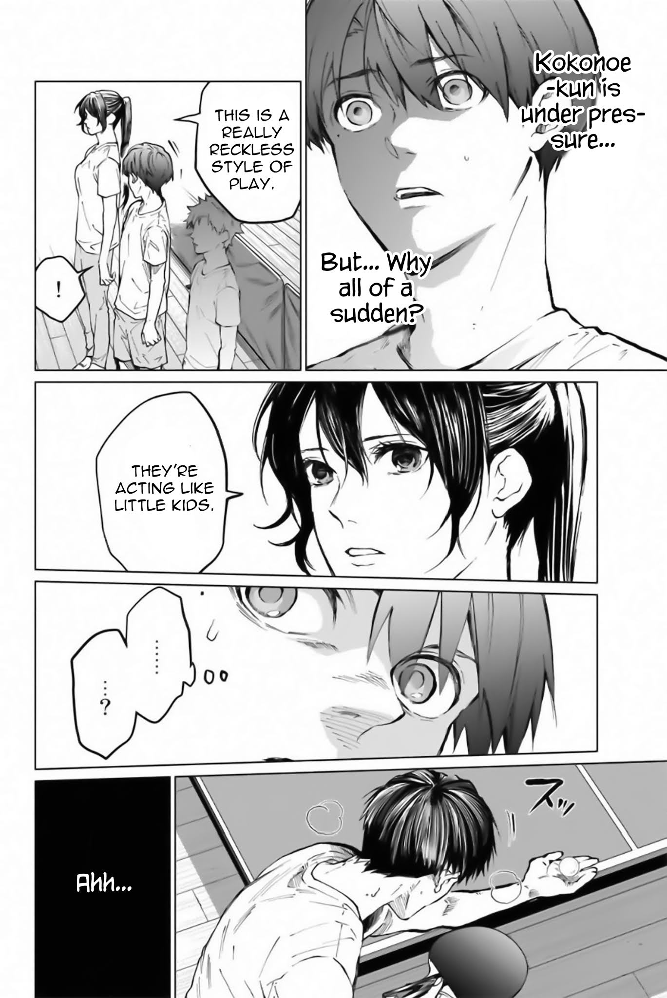 Aoiro Ping Pong Chapter 27 page 12 - Chapter 27: A Bothersome Guy