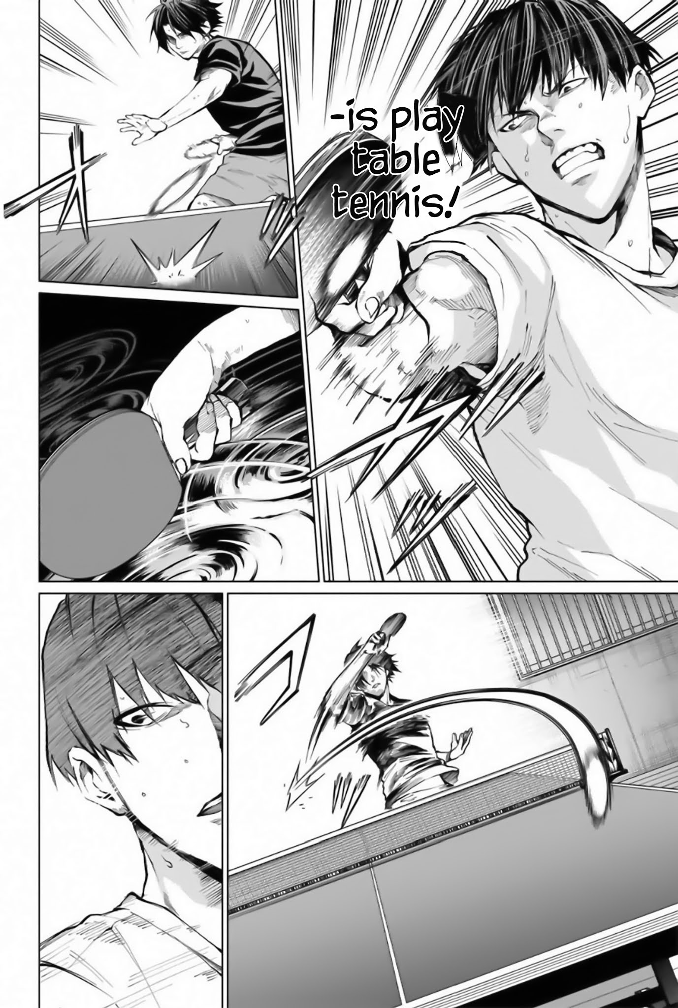 Aoiro Ping Pong Chapter 27 page 4 - Chapter 27: A Bothersome Guy