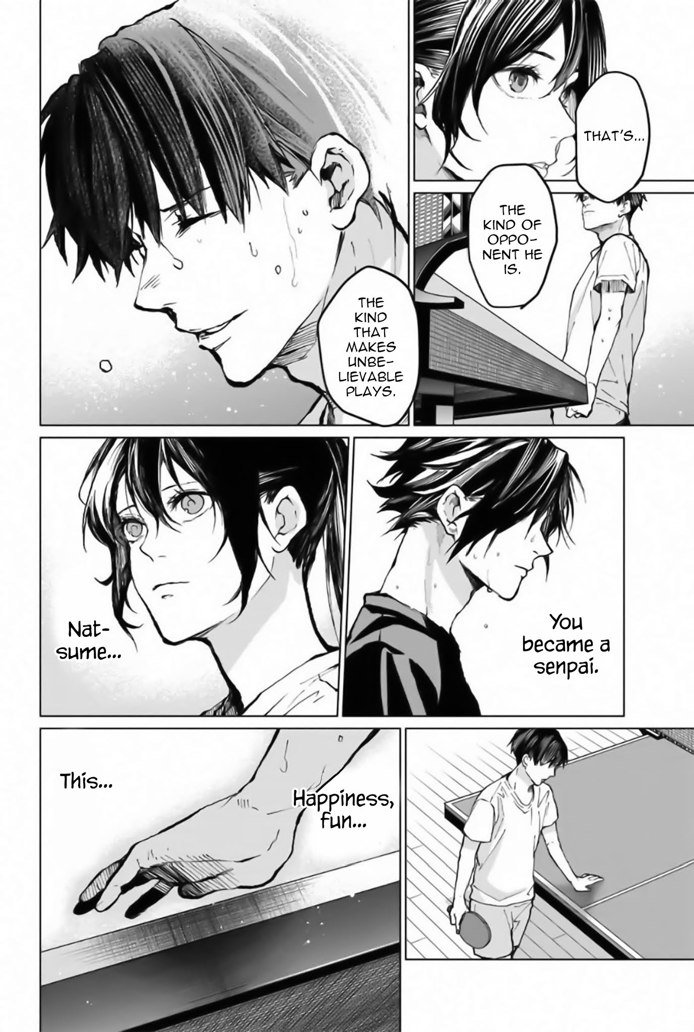 Aoiro Ping Pong Chapter 28 page 12 - Chapter 28: Courage