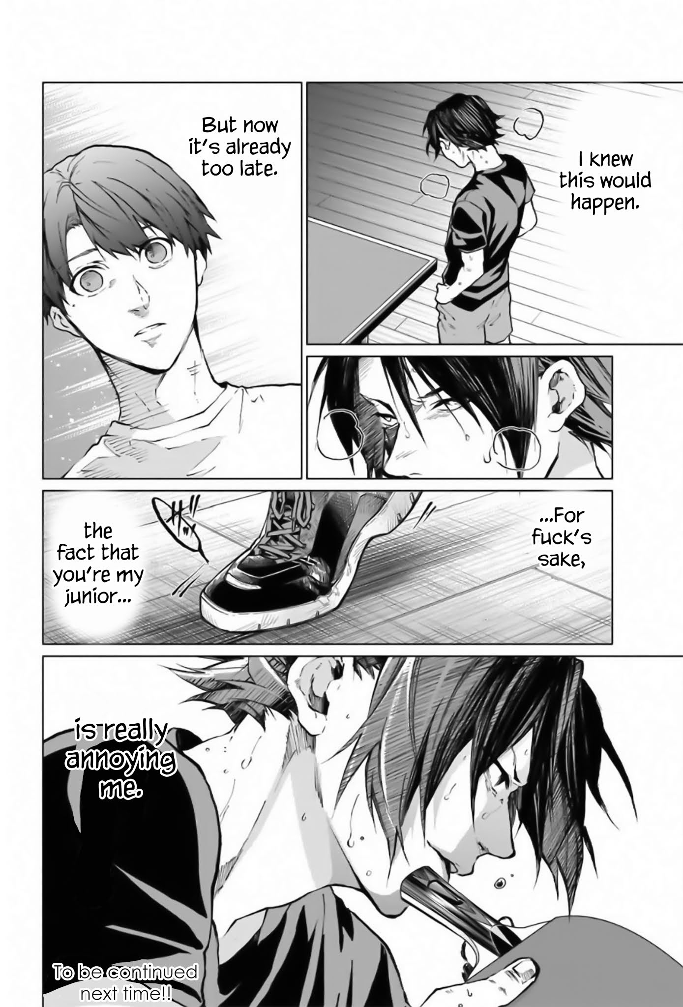 Aoiro Ping Pong Chapter 28 page 14 - Chapter 28: Courage
