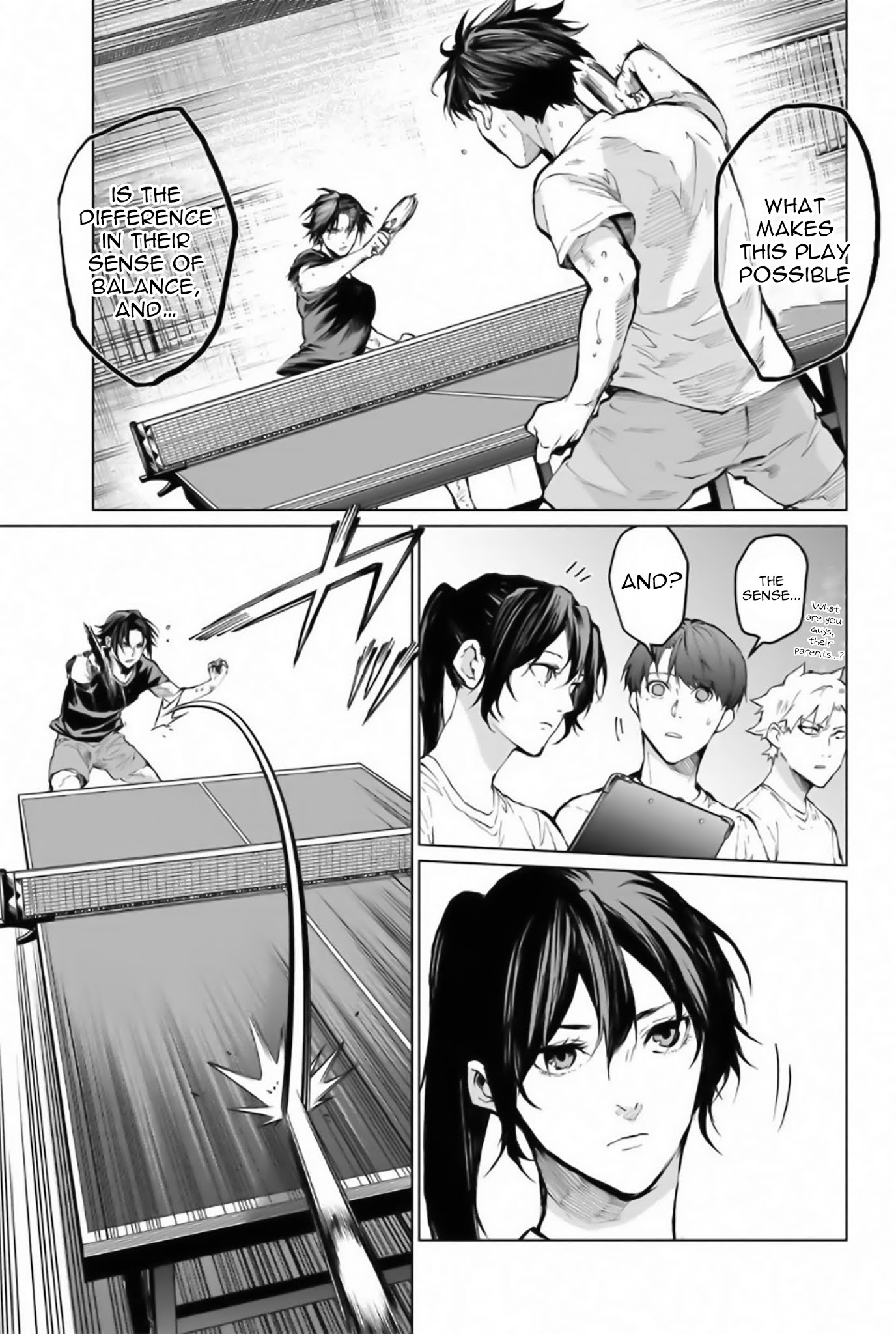 Aoiro Ping Pong Chapter 28 page 7 - Chapter 28: Courage
