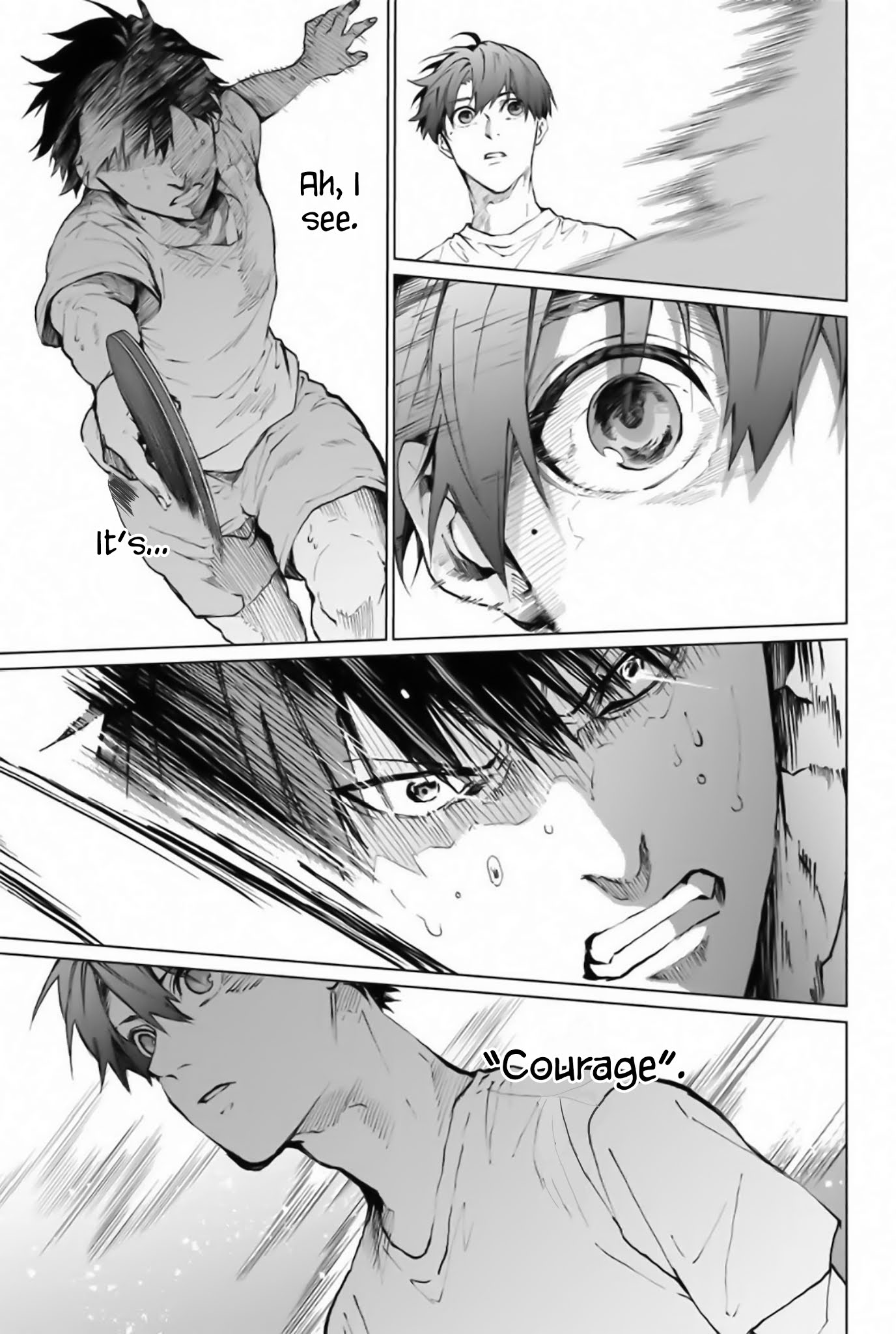 Aoiro Ping Pong Chapter 28 page 9 - Chapter 28: Courage