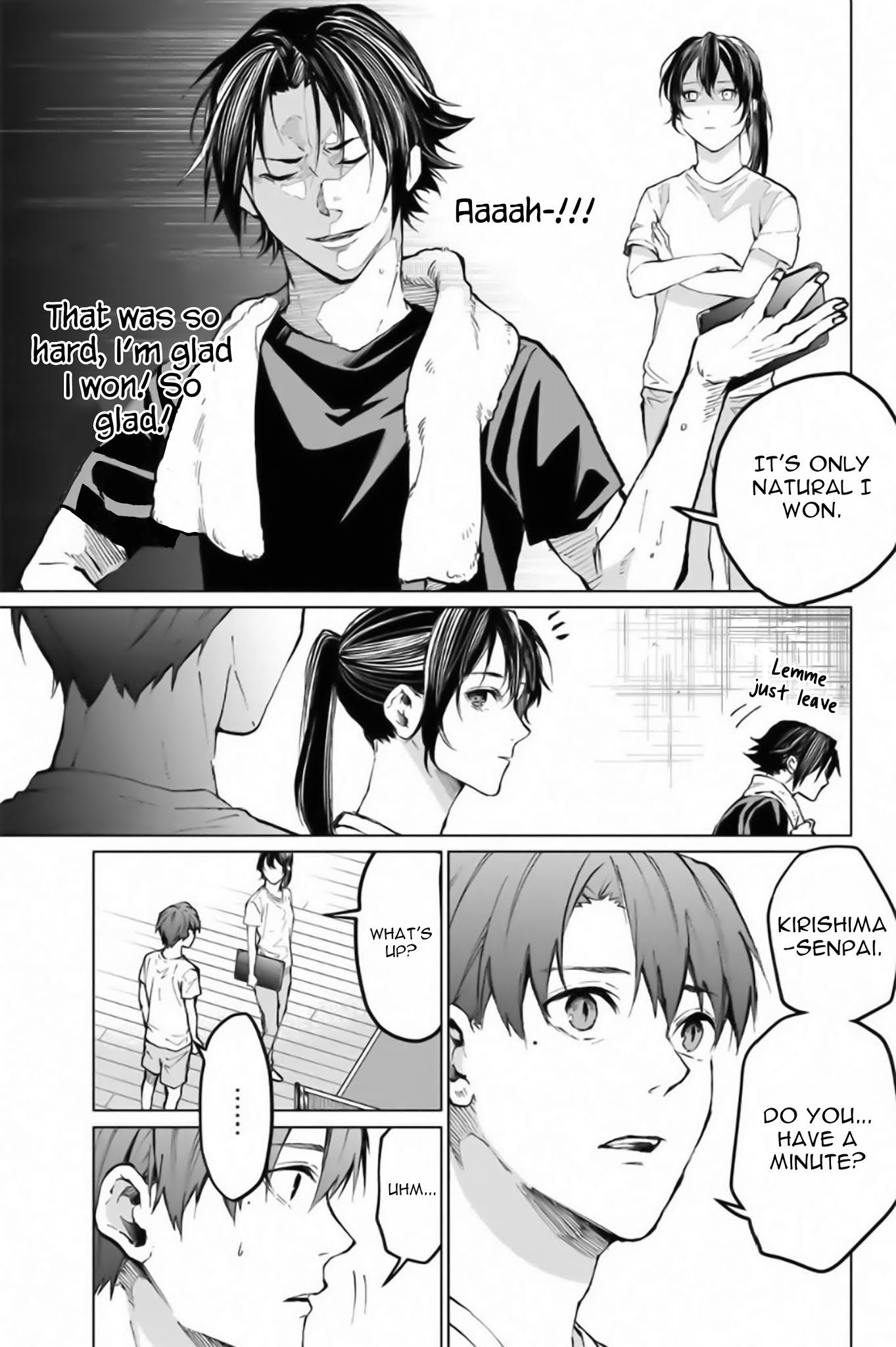 Aoiro Ping Pong Chapter 29 page 5 - Chapter 29: Unforeseen