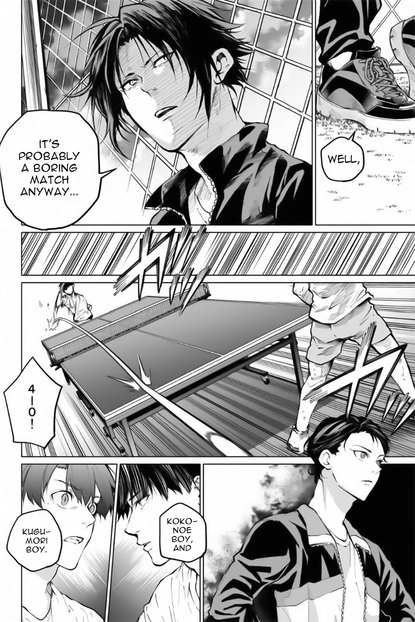 Aoiro Ping Pong Chapter 30 page 6 - Chapter 30: The reason to fight