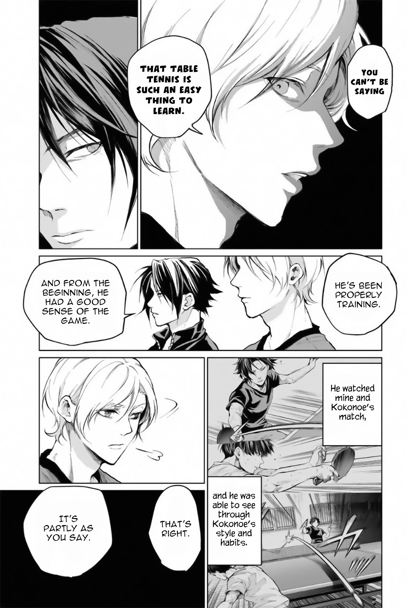 Aoiro Ping Pong Chapter 31 page 11 - Chapter 31: Certain