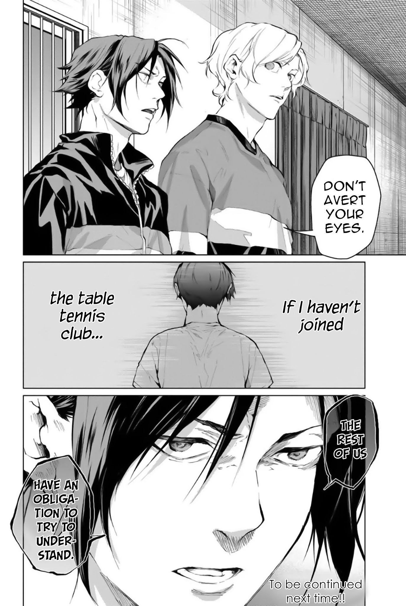Aoiro Ping Pong Chapter 32 page 14 - Chapter 32: Obligation