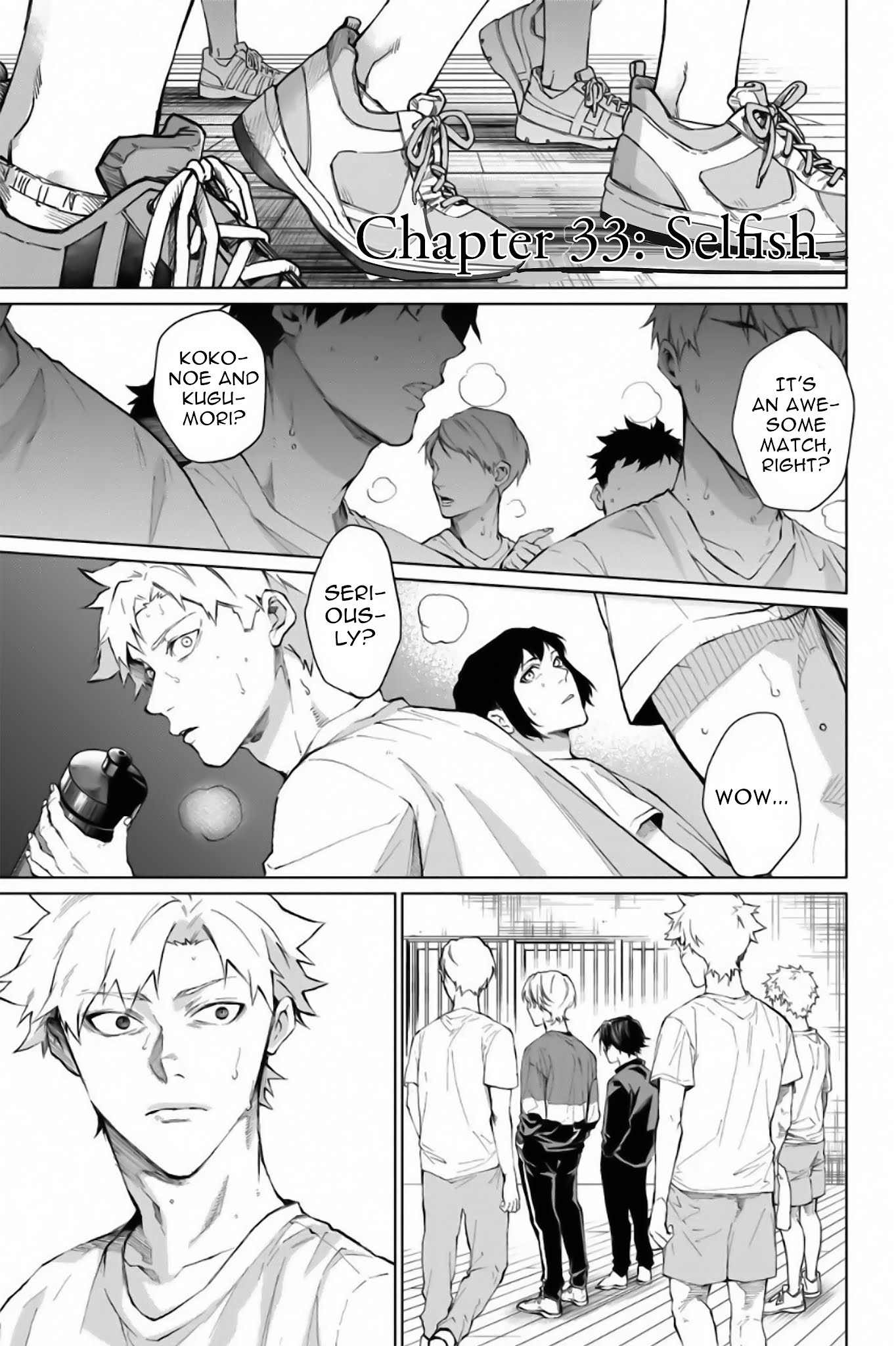 Aoiro Ping Pong Chapter 33 page 1 - Chapter 33: Selfish