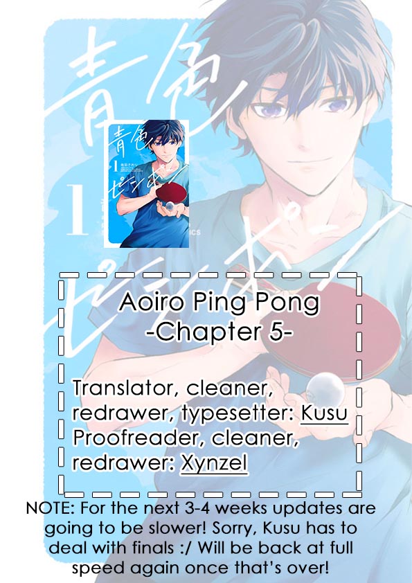 Aoiro Ping Pong Chapter 5 page 20 - Chapter 5: On the ground