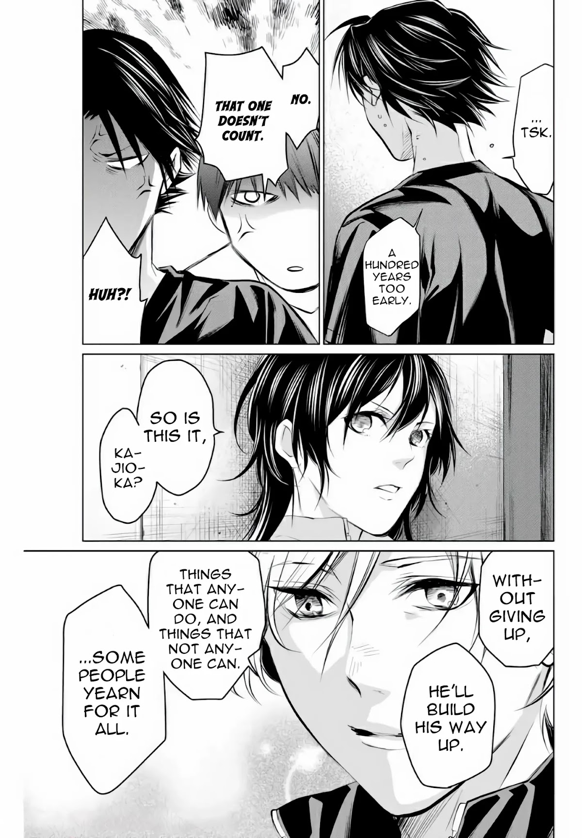 Aoiro Ping Pong Chapter 6 page 16 - Chapter 6: Longing and speculation