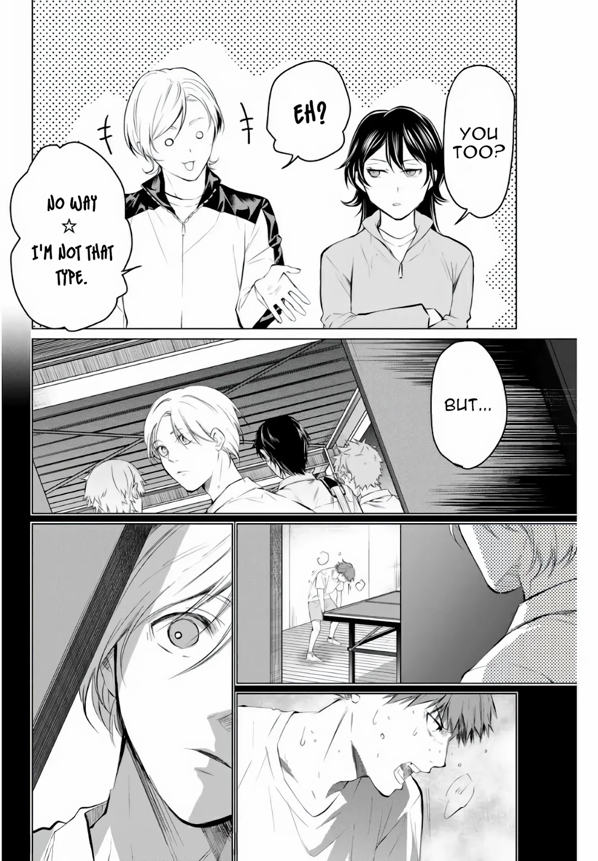 Aoiro Ping Pong Chapter 6 page 17 - Chapter 6: Longing and speculation