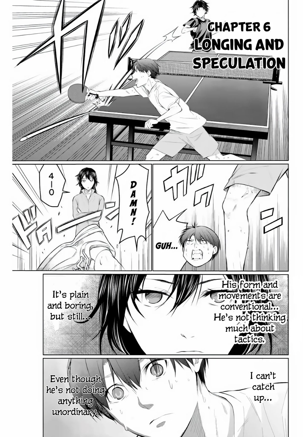 Aoiro Ping Pong Chapter 6 page 2 - Chapter 6: Longing and speculation