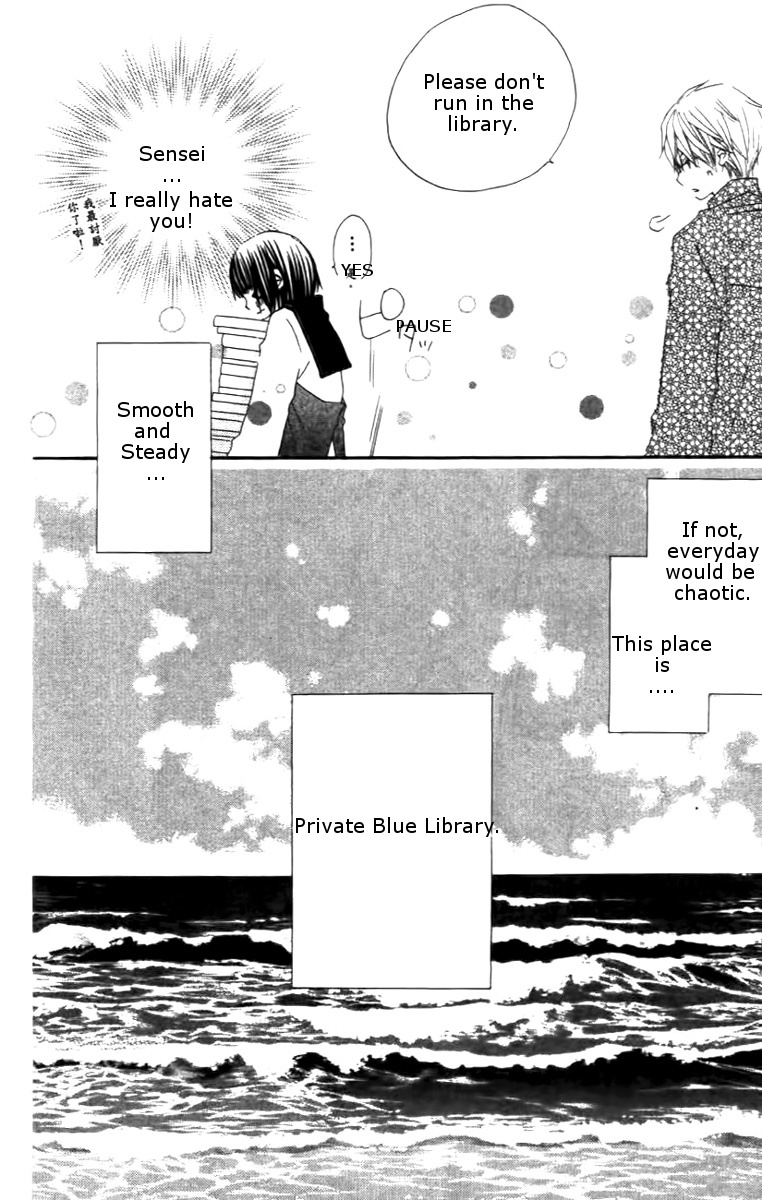 Aoiro Toshokan Chapter 2 page 36 - Chapter 2