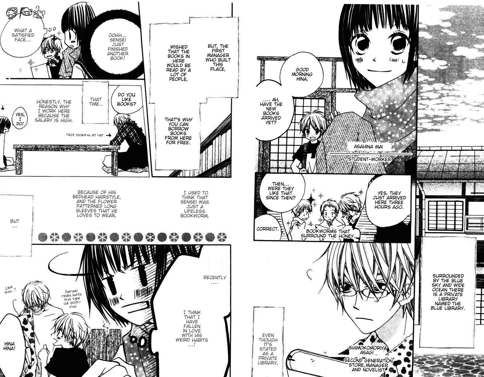 Aoiro Toshokan Chapter 4 page 2 - Chapter 4