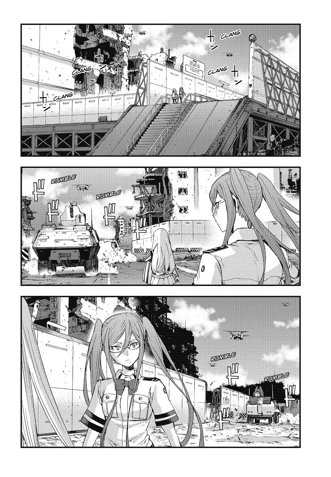 Aoki Hagane no Arpeggio Chapter 100 page 4 - Chapter 100