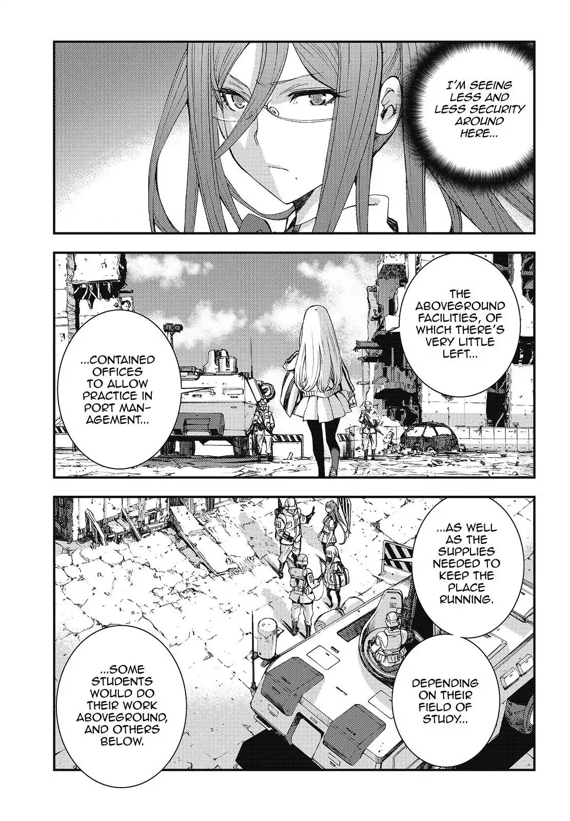 Aoki Hagane no Arpeggio Chapter 100 page 5 - Chapter 100