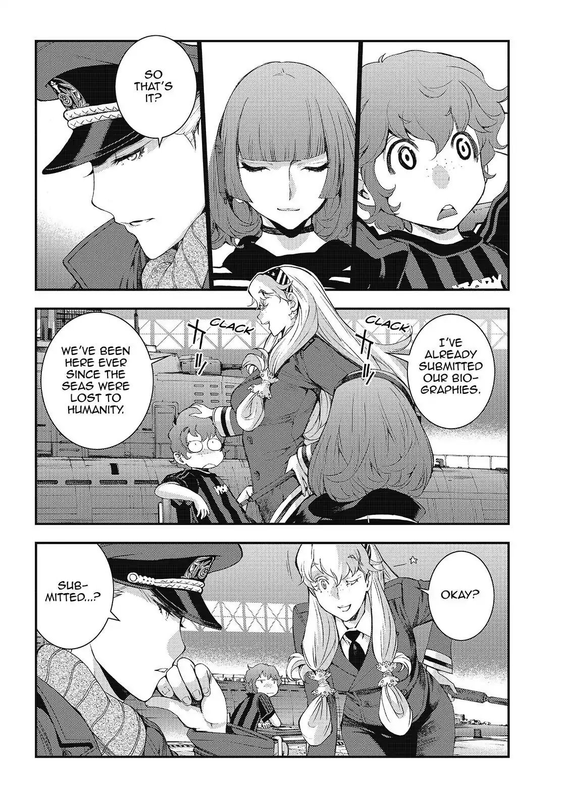 Aoki Hagane no Arpeggio Chapter 101 page 16 - Chapter 101