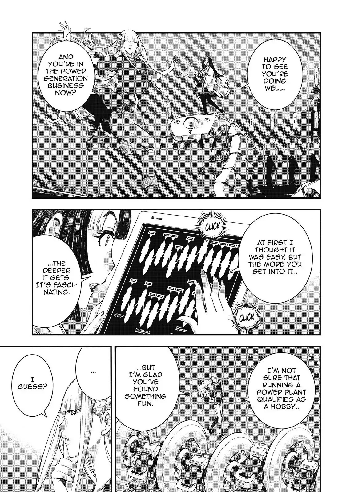 Aoki Hagane no Arpeggio Chapter 101 page 25 - Chapter 101