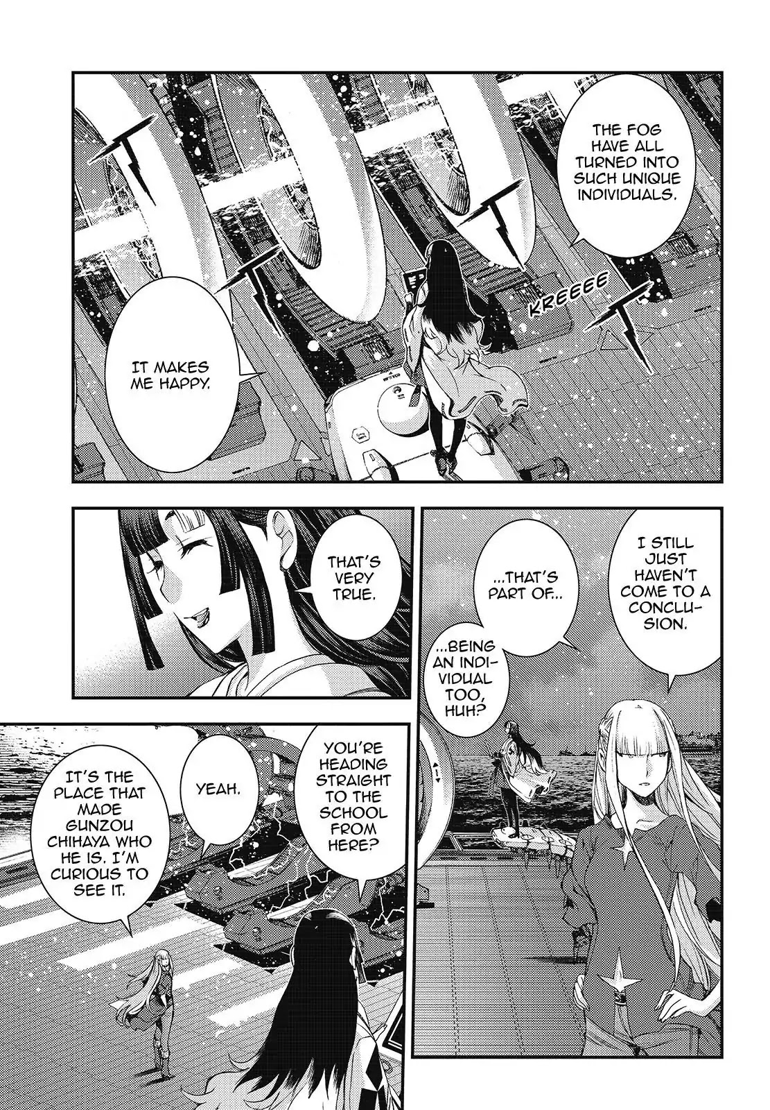 Aoki Hagane no Arpeggio Chapter 101 page 27 - Chapter 101