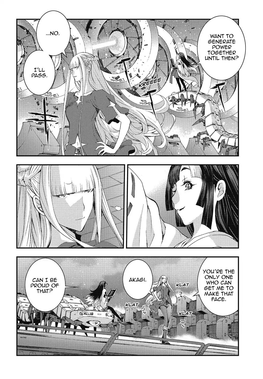 Aoki Hagane no Arpeggio Chapter 101 page 28 - Chapter 101