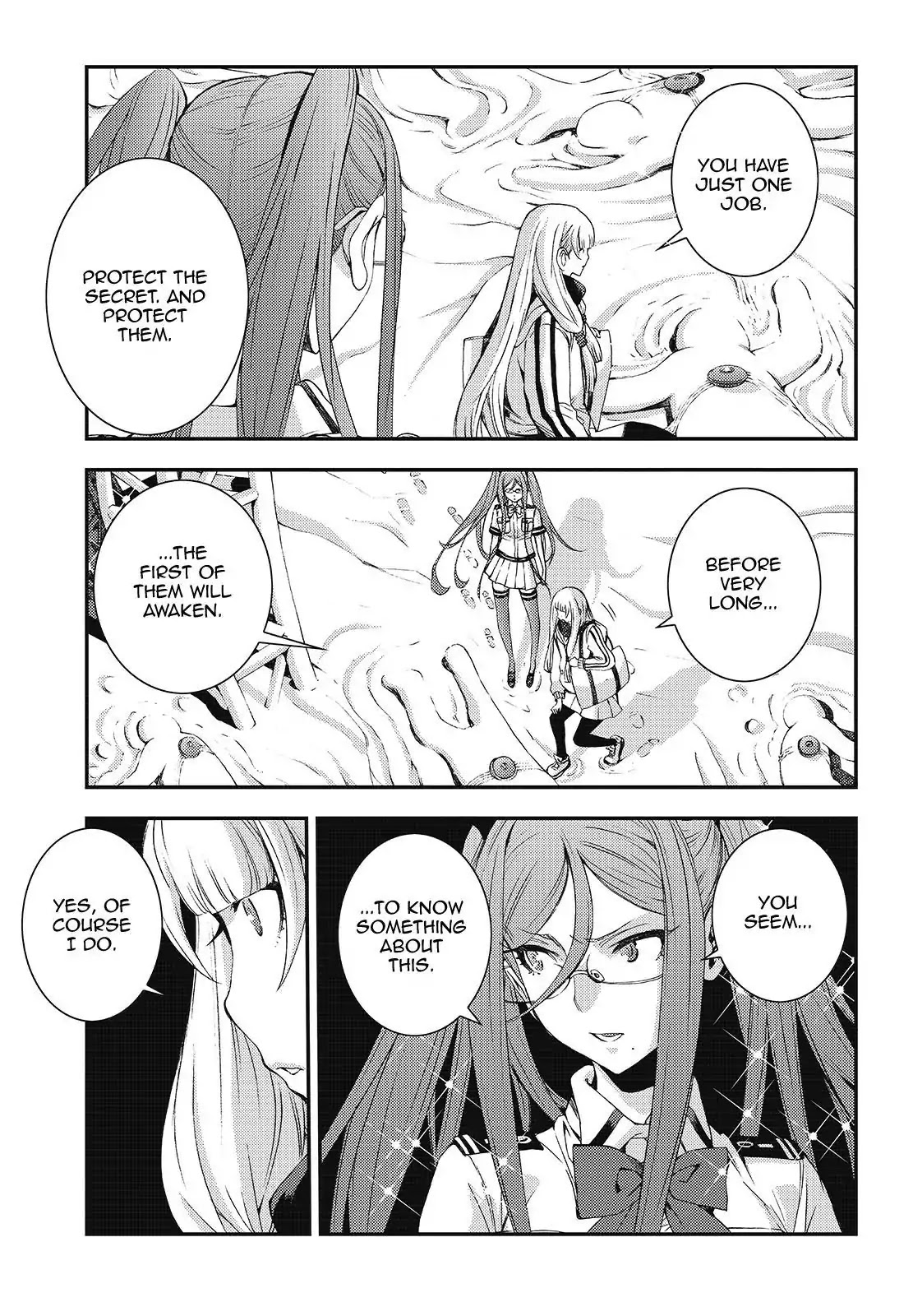 Aoki Hagane no Arpeggio Chapter 101 page 5 - Chapter 101