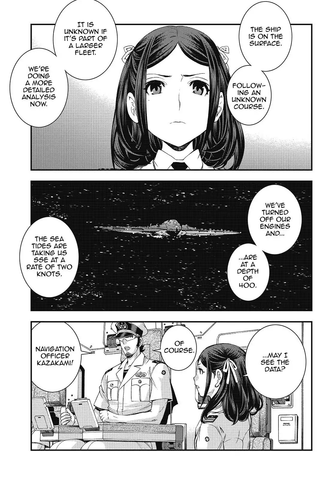 Aoki Hagane no Arpeggio Chapter 102 page 3 - Chapter 102
